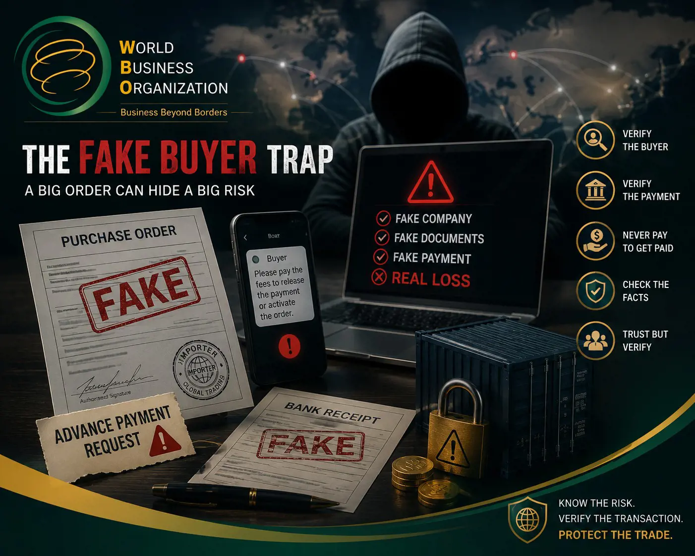 Notice: The Fake Buyer Trap in Trade